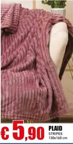 Casalandia Plaid stripes offerta