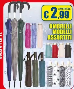 Casalandia Ombrelli modelli assortiti offerta