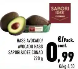 Conad City Avocado Hass Sapori&Idee Conad offerta