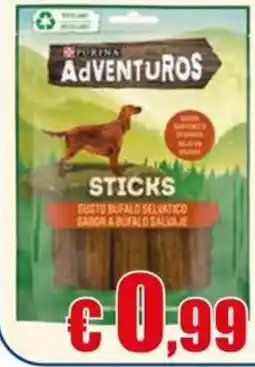 Casalandia Purina Adventuros Sticks offerta