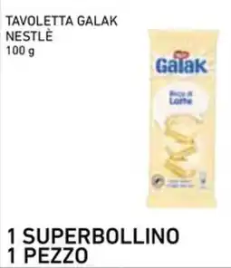 Conad Superstore Tavoletta Galak Nestlé offerta