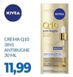 GeD Shopping Nivea Crema Q10 3in1 Antirughe offerta