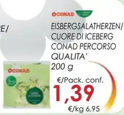 Conad City Eisbergsalatherzen cuore di iceberg conad percorso qualita' offerta