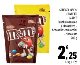 Conad City M&M'S Schokolinsen offerta