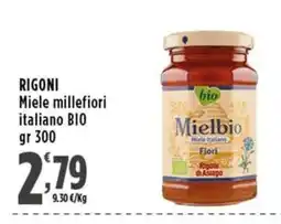 Rossotono Carrefour Miele millefiori italiano BIO offerta
