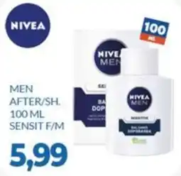GeD Shopping Nivea Men After/Sh. Sensit F/M offerta