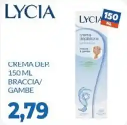 GeD Shopping Lycia crema depilatoria braccia e gambe offerta