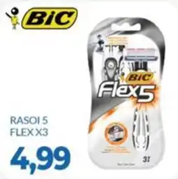 GeD Shopping Bic rasoi 5 flex x3 offerta