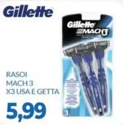 GeD Shopping Gillette Rasoio Mach 3 offerta