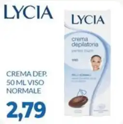 GeD Shopping Lycia crema depilatoria viso normale offerta