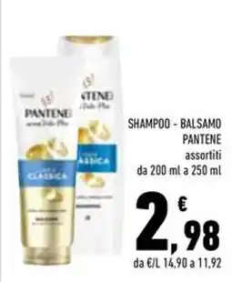 Conad Superstore Shampoo - Balsamo Pantene offerta