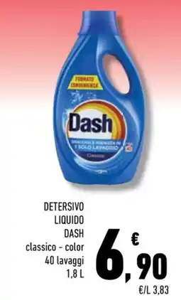 Conad Superstore Detersivo liquido Dash classico - color offerta