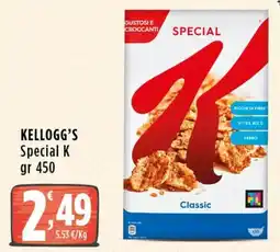 Rossotono Carrefour Kellogg's Special K Classic offerta