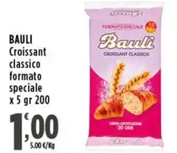 Rossotono Carrefour Bauli Croissant classico offerta