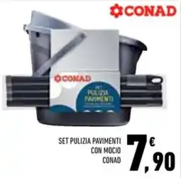 Conad Superstore Set pulizia pavimenti con mocio Conad offerta