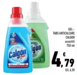 Conad Superstore Gel tabs anticalcare Calgon assortiti offerta