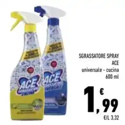 Conad Superstore Sgrassatore spray Ace universale - cucina offerta