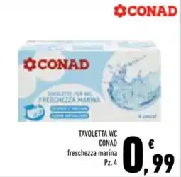 Conad Superstore Tavoletta wc conad freschezza marina offerta
