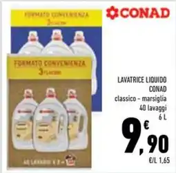 Conad Superstore Lavatrice liquido Conad classico - marsiglia offerta