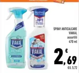 Conad Superstore Spray anticalcare Viakal assortiti offerta