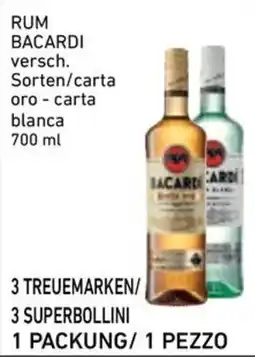 Conad City Rum Bacardi offerta