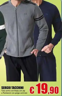 Casalandia Tuta uomo Sergio Tacchini offerta