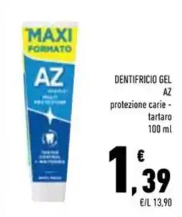 Conad Superstore Dentifricio gel AZ offerta