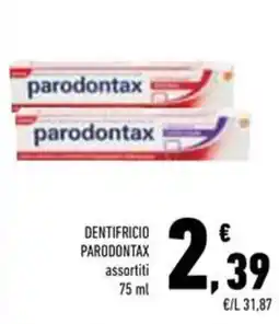 Conad Superstore Dentifricio Parodontax assortiti offerta