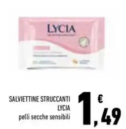 Conad Superstore Salviettine struccanti Lycia offerta