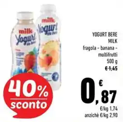 Conad Superstore milk Yogurt offerta