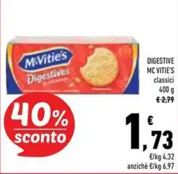 Conad Superstore McVitie's Digestives classici offerta