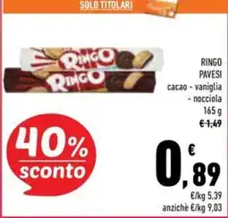 Conad Superstore Ringo Pavesi offerta