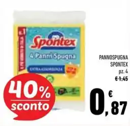 Conad Superstore Panni Spugna Spontex offerta