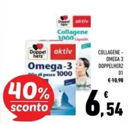Conad Superstore Collagene - Omega 3 Doppelherz offerta