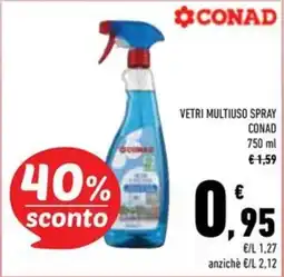 Conad Superstore Vetri multiuso spray Conad offerta