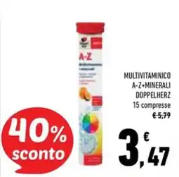 Conad Superstore Multivitaminico A-Z+Minerali Doppelherz offerta
