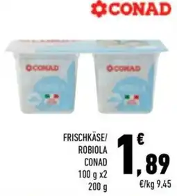 Conad City Frischkäse/Robiola Conad offerta