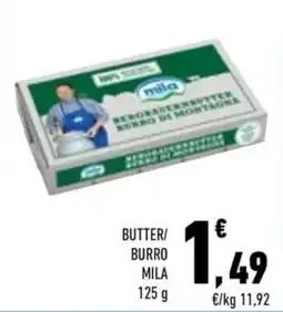 Conad City Burro mila offerta