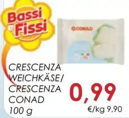 Conad City Crescenza Weichkäse Crescenza Conad offerta