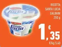 Conad City Ricotta Santa Lucia offerta
