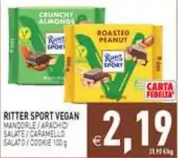 Supermercati Agorà Ritter Sport Vegan offerta