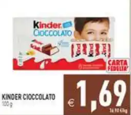 Supermercati Agorà Kinder Cioccolato offerta
