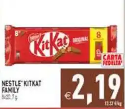 Supermercati Agorà Nestlé KitKat Family offerta