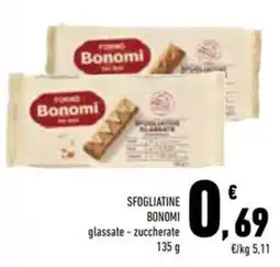 Conad Superstore Sfogliatine Bonomi glassate - zuccherate offerta