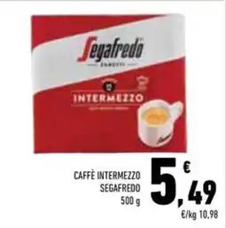Conad Superstore Caffè Intermezzo Segafredo offerta
