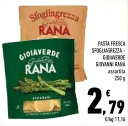 Conad Superstore Pasta fresca sfogliagrezza - gioiaverde giovanni rana assortita offerta