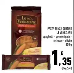 Conad Superstore Pasta senza glutine Le Veneziane offerta