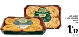 Conad Superstore Pasta all'uovo La Pasta di Camerino offerta