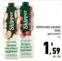 Conad Superstore Skipper senza zuccheri aggiunti offerta