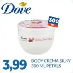 GeD Shopping Dove body crema silky petals offerta